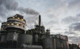 white and brown factory during day