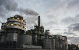 white and brown factory during day