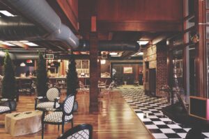 restaurant, furniture, interiors, interior design, interior decoration, architecture, bar, building, chairs, hotel, indoors, seats, tables, restaurant, restaurant, restaurant, restaurant, restaurant, bar, hotel, hotel